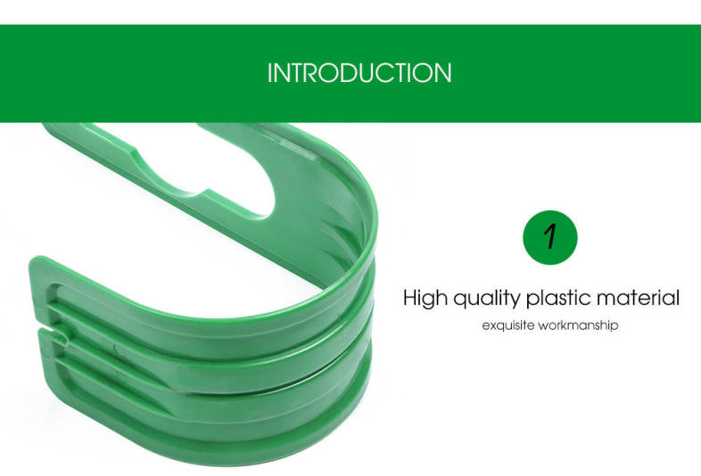 Plastic Garden Hose Hanger Hook Watering Pipe Wall Mounted Holder