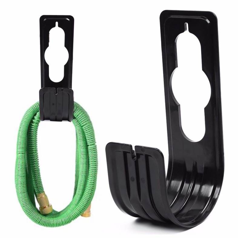 Plastic Garden Hose Hanger Hook Watering Pipe Wall Mounted Holder