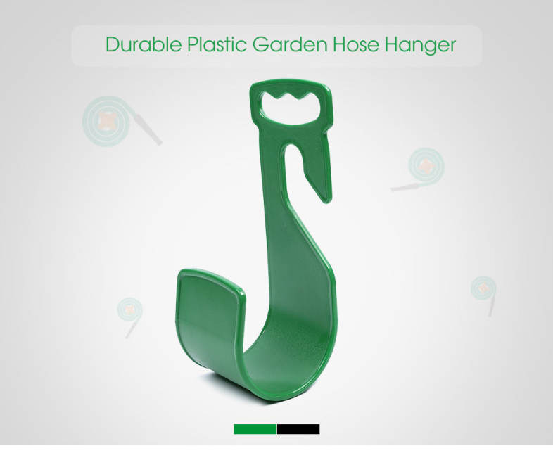 Durable Plastic Garden Hose Hanger Hook Watering Pipe Wall Mounted Holder