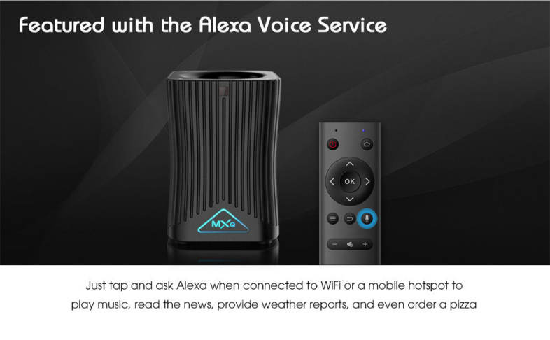 MXQ HF10 Amlogic S905X Quad-core Digital TV Box
