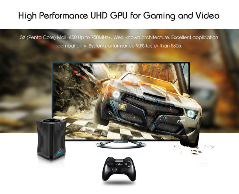 MXQ HF10 Amlogic S905X Quad-core Digital TV Box
