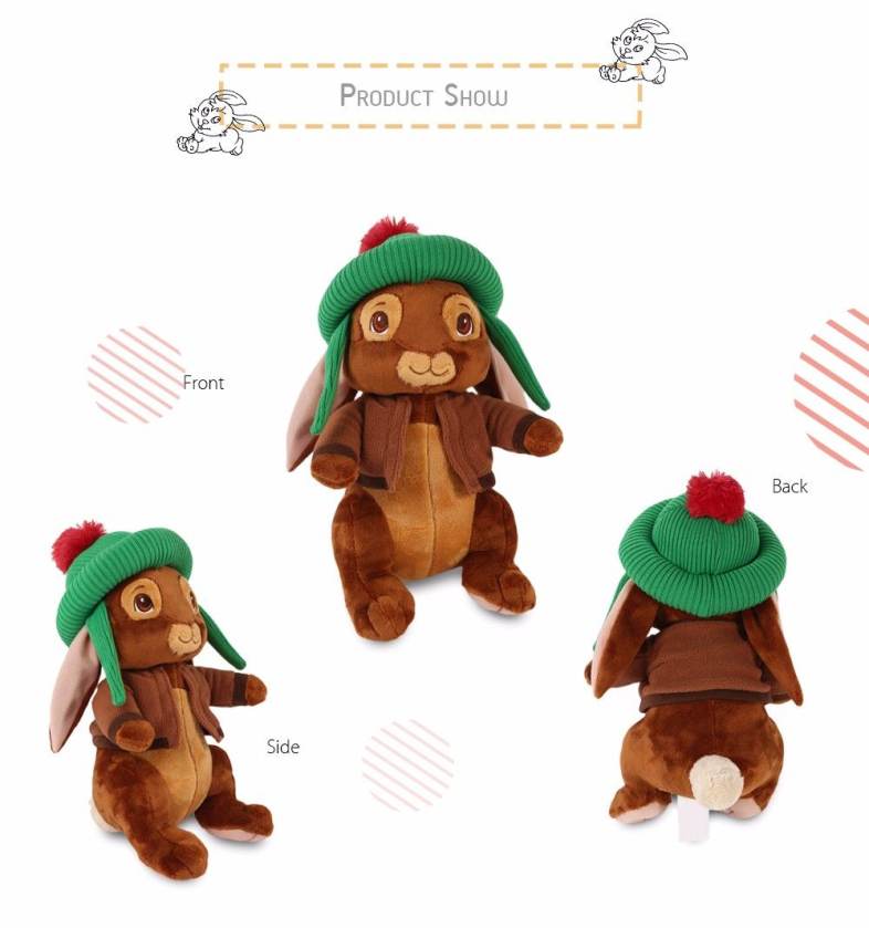 Stuffed Rabbit Shape Plush Doll Toy Gift