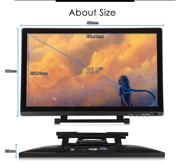 Acepen AP - 2150 Interactive Pen Display Drawing Tablet Graphics Monitor 21.5 inch
