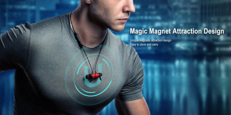 BOROFONE BE5 Waterproof Bluetooth 4.2 Sports Headphones with Microphone On-ear Control