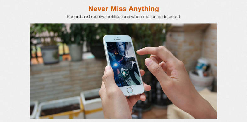 Sricam SP018 HD 1080P Wireless WiFi IP Indoor Security Camera Night Vision / P2P / Motion Detection / Pan and Tilt