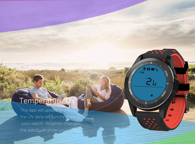 NO.1 F3 Sports Smartwatch Bluetooth 4.0 IP68 Waterproof Remote Camera Sedentary Reminder Sleep Monitor Pedometer