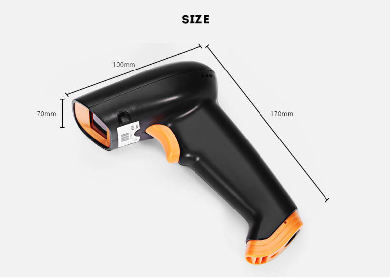 NTEUMM S2 2.4GHz Wireless Barcode Scanner Handheld Bar-code Reader
