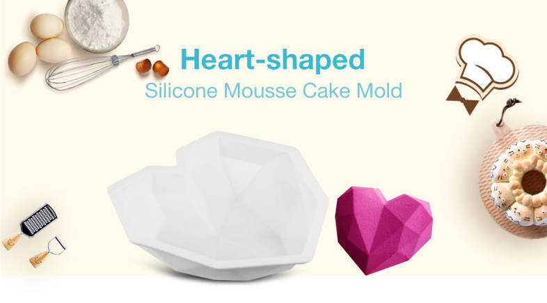 Love Shape Mousse Cake Mold