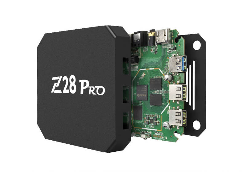 Z28 Pro RK3328 Cortex - A53 Smart TV Box Android 7.1 Support H.265 4K x 2K 2   16GB