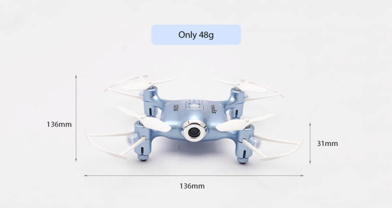 SYMA X21W Micro RC Quadcopter RTF WiFi FPV 0.3MP Camera / Altitude Hold / 3D Flip