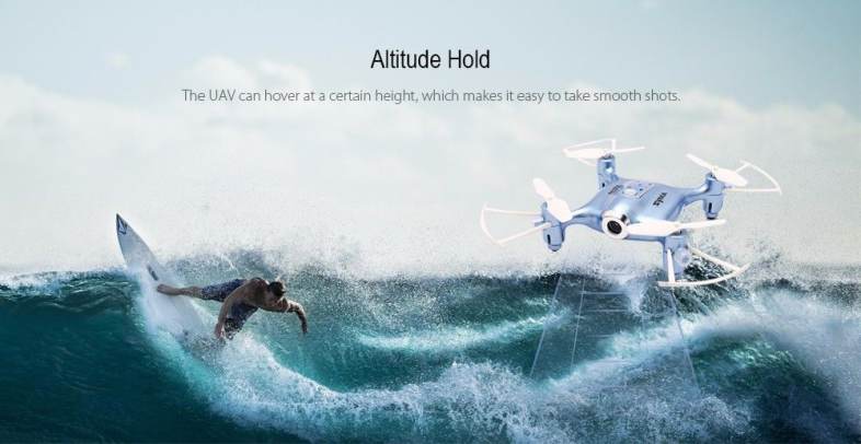 SYMA X21W Micro RC Quadcopter RTF WiFi FPV 0.3MP Camera / Altitude Hold / 3D Flip