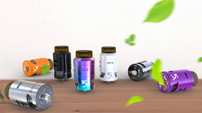 IJOY RDTA 5S Atomizer with 2.6ml / Top Filling for E Cigarette