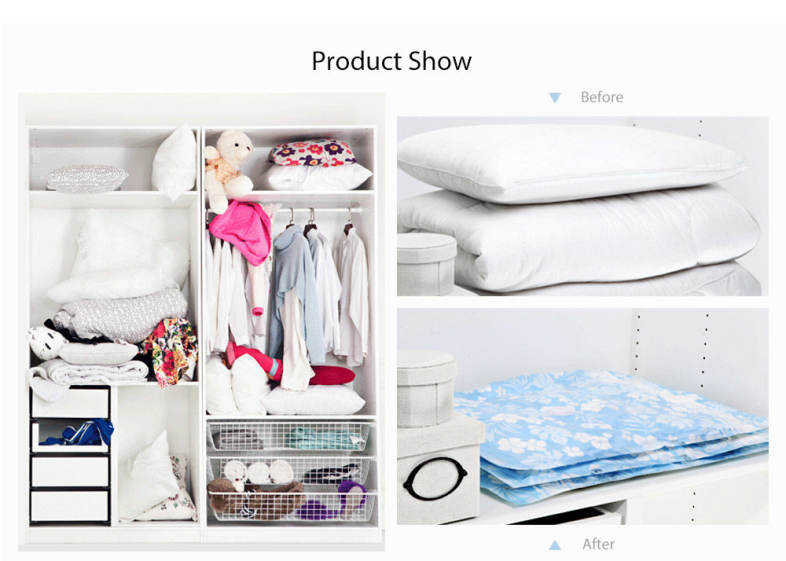 Vacuum Storage Bag 12 Wire Moisture-proof Space Saver for Clothes Compression