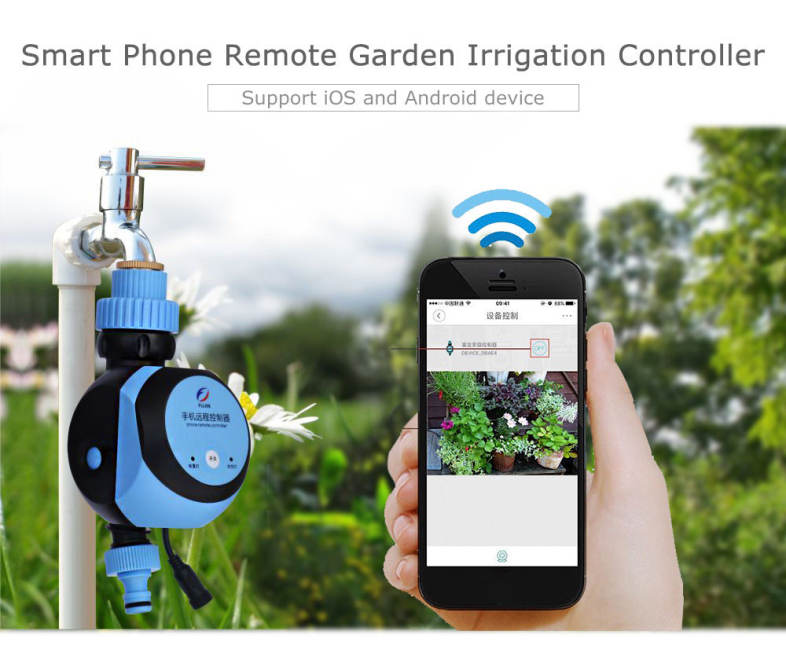 Intelligent Phone Remote Garden Irrigation Controller Smart Watering System