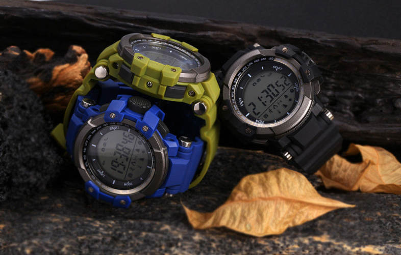 Zeblaze MUSCLE Smartwatch Bluetooth 4.0 Ultraviolet Monitoring Remote Camera Calories Consumption Calling Reminder Pedometer IP67 Waterproof