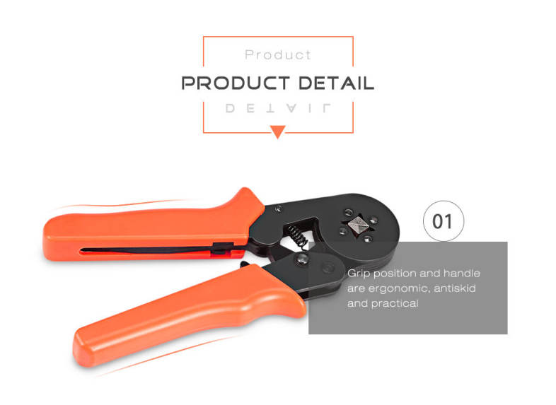 Multi-functional Crimping Plier Wire Cable End Sleeves Ferrules Cutter Hand Tool