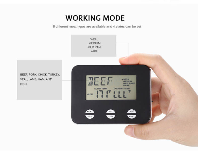 TS - 81 Digital Meat Temperature Electronic Food Thermometer