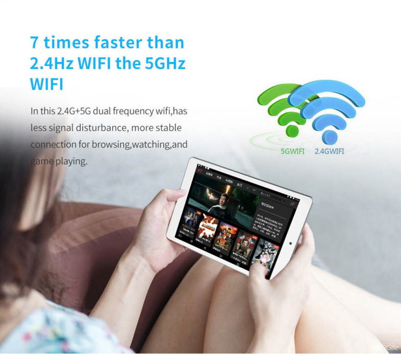 Cube iPlay 8 Tablet PC 7.85 inch Android 6.0 MTK8163 Quad Core 1.3GHz 1GB RAM 16GB ROM Dual WiFi OTG Cameras