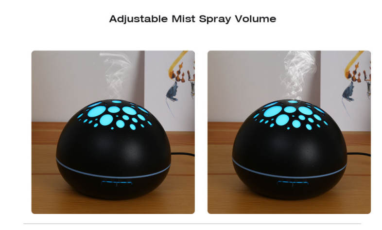 GXDiffuser 300ml Air Humidifier Aroma Diffuser LED Night Light