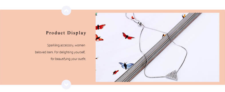 Trendy Triangle Rhinestone Plated Women Chain Bracelet