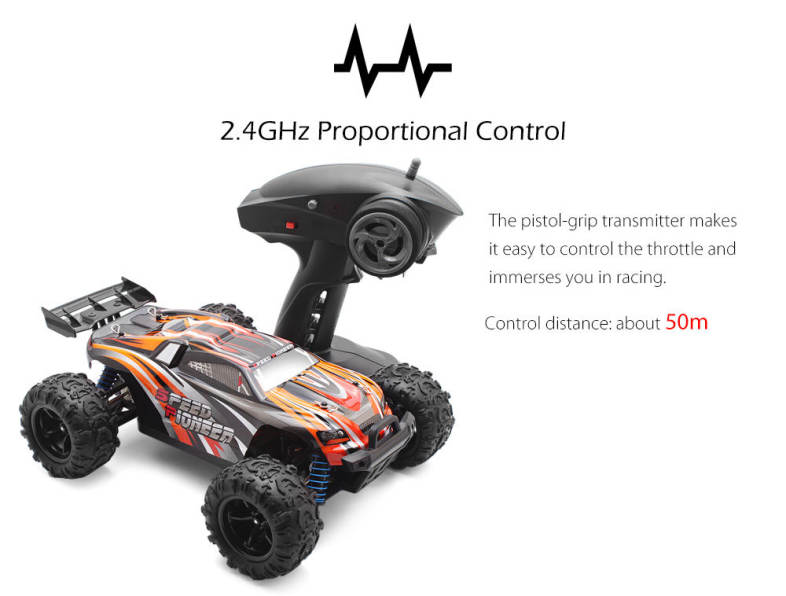 PXtoys 9302 1:18 Off-road RC Racing Car RTR 40km/h / 2.4GHz 4WD / Steering Servo