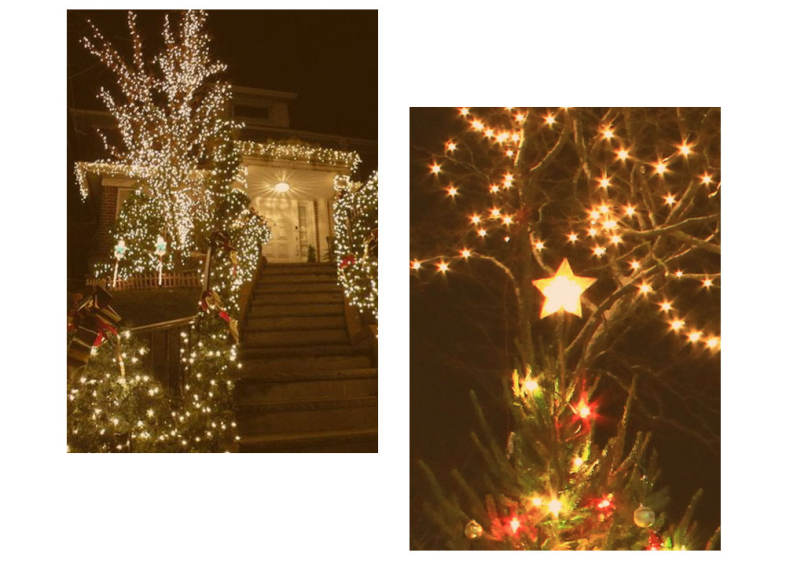 Solar Powered Waterproof 200 LEDs Copper String Lamp Home Yard Christmas Decoration
