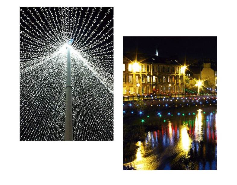 Solar Powered Waterproof 100 LEDs String Lamp Home Yard Christmas Decoration
