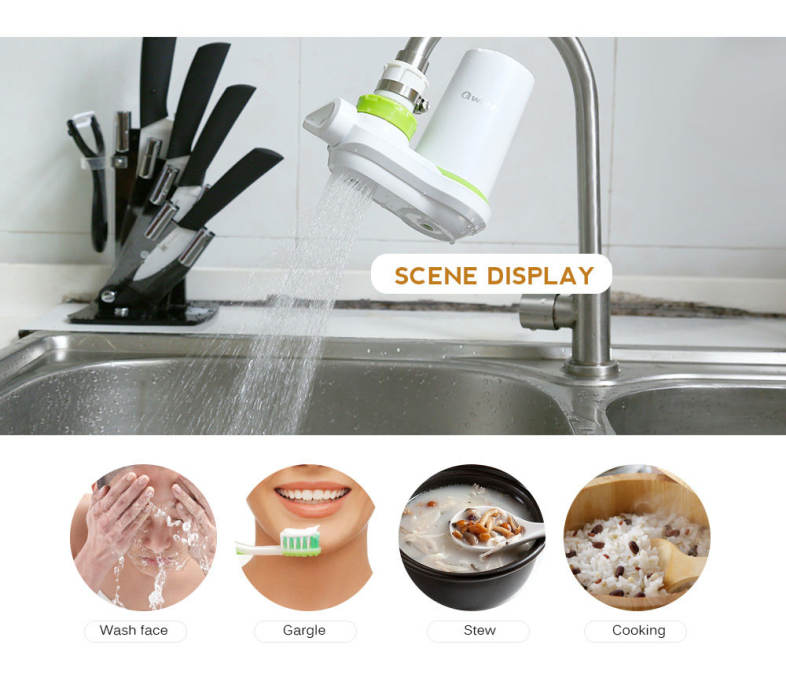Qwater Ceramic Filter Tap Water Purifier