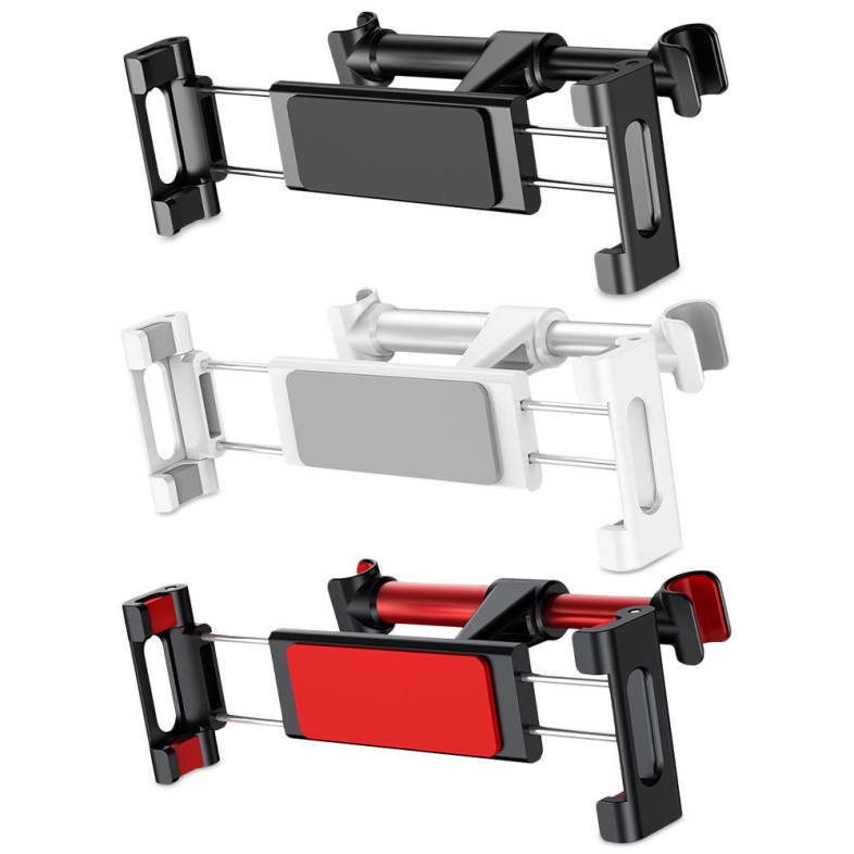 Baseus Universal Car Mount Holder Adjustable Stretchable Back Seat Headrest Bracket for Cellphone / Tablet