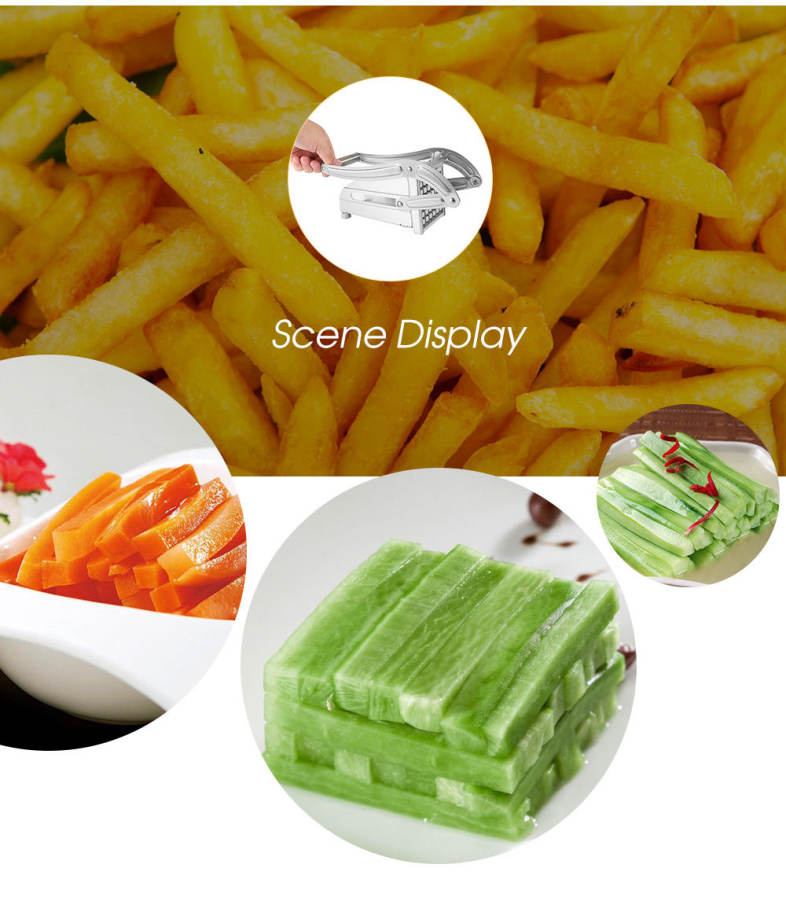 Stainless Steel Household Potato Strip-cutter