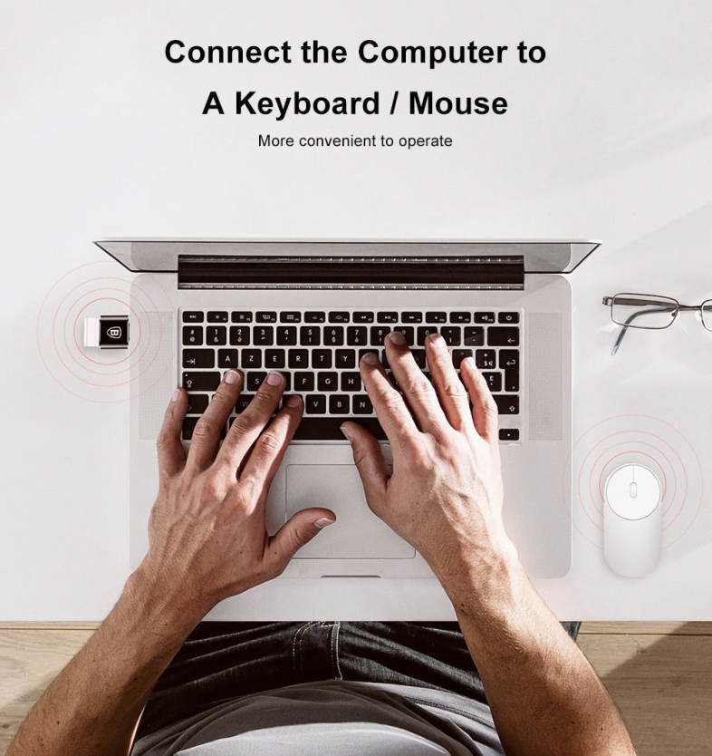 Baseus Mini OTG Male Type-C to Female USB Converter Charging Data Adapter