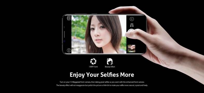 HOMTOM S8 4G Smartphone 5.7 inch MTK6750T Smart Gesture Finger Scanner 4GB RAM 64GB ROM 16.0MP   5.0MP