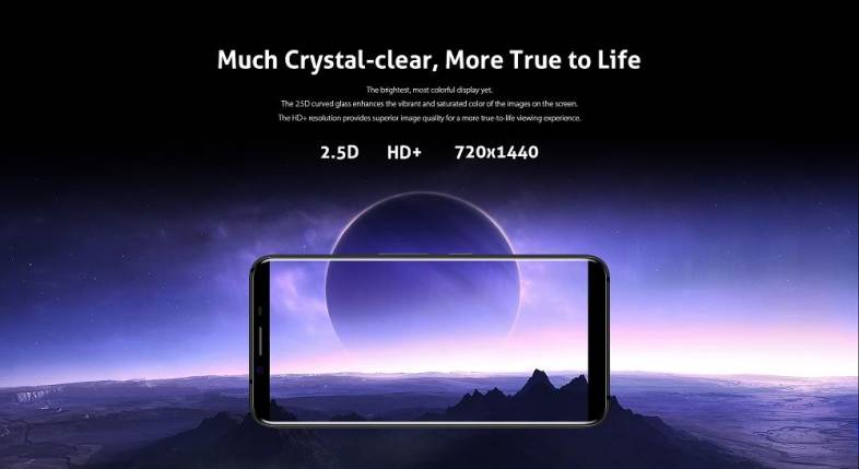 HOMTOM S8 4G Smartphone 5.7 inch MTK6750T Smart Gesture Finger Scanner 4GB RAM 64GB ROM 16.0MP   5.0MP