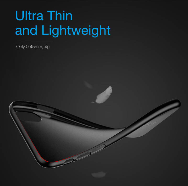 Baseus Wing Case Ultra Slim Light PP Protective Skin Back Cover for iPhone 8