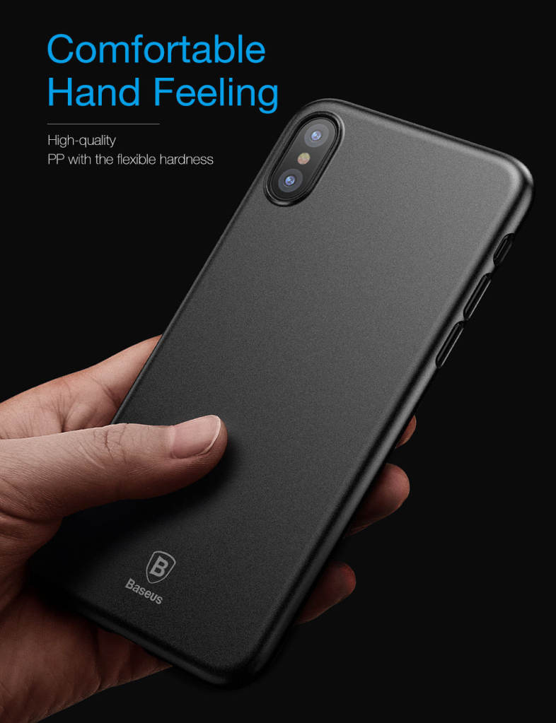 Baseus Wing Case Ultra Slim Light PP Protective Skin Back Cover for iPhone 8