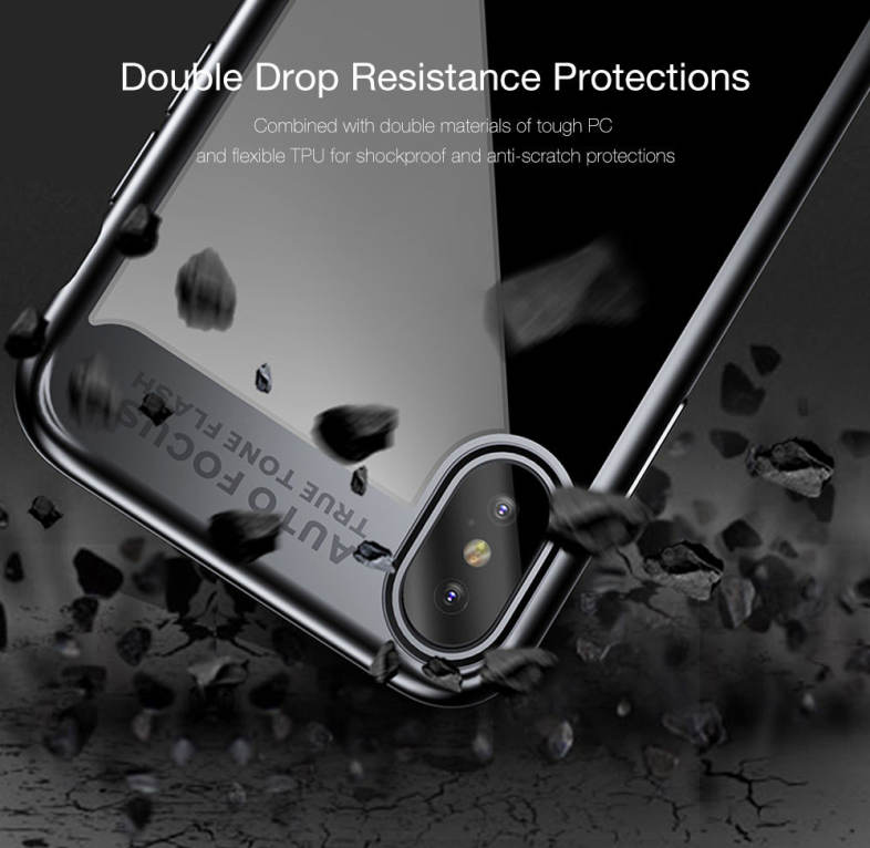 Baseus Suthin Case Protective Shell Back Cover Anti-scratch Skin for iPhone 8