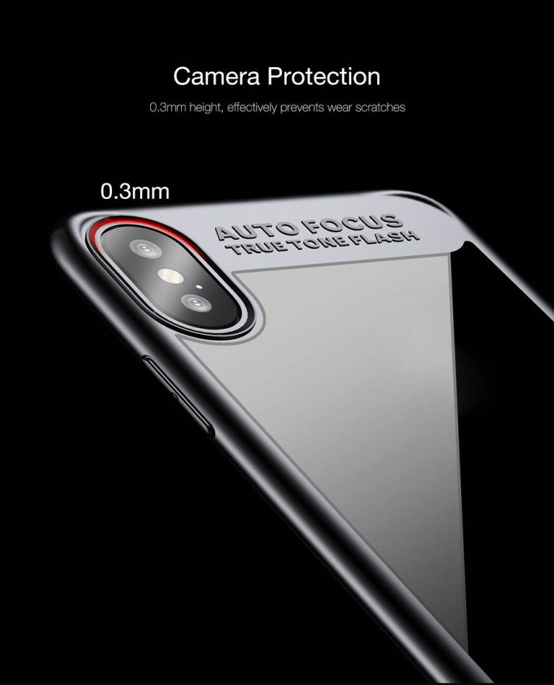 Baseus Suthin Case Protective Shell Back Cover Anti-scratch Skin for iPhone 8