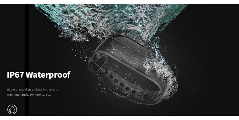B15S Smart Bracelet Blood Pressure Oxygen Measure Heart Rate Wristband