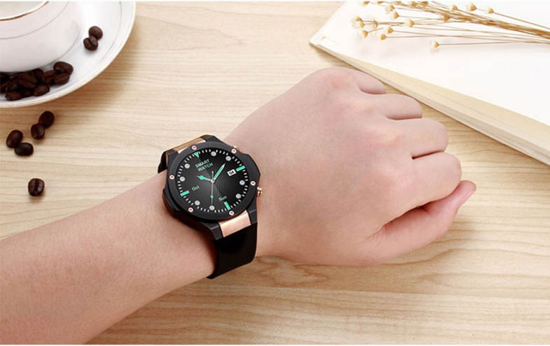 Microwear H2 3G Smartwatch Phone 1.39 inch Android 5.0 MTK6580 1.0GHz Quad Core 16GB ROM 5.0MP Camera Heart Rate Monitor Pedometer GPS