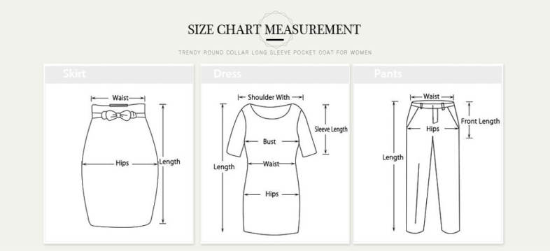 Trendy Round Collar Long Sleeve Pocket Button Women Coat