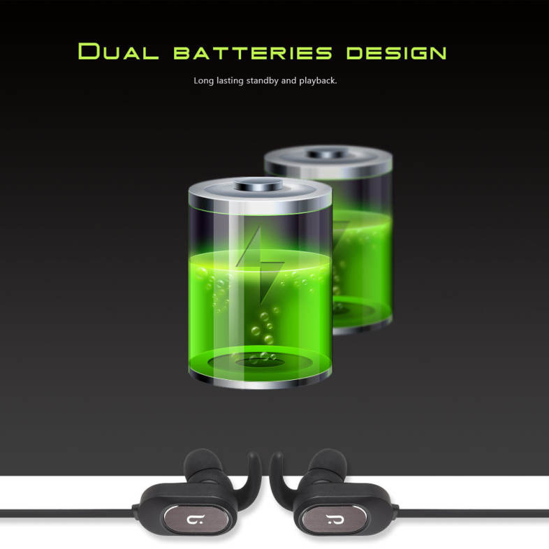 BOROFONE BE2 Magnet Attraction Stereo Bluetooth 4.0 Sports Earphones