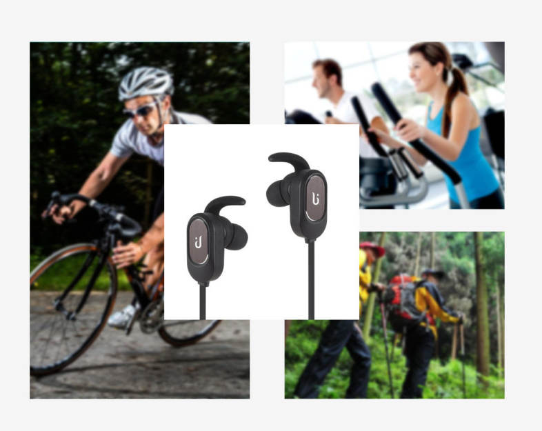 BOROFONE BE2 Magnet Attraction Stereo Bluetooth 4.0 Sports Earphones