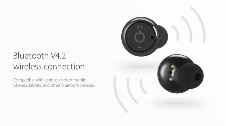Mini X2T Wireless In-ear Double Bluetooth Headset
