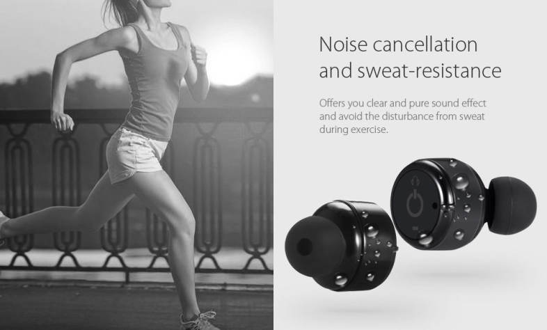 Mini X2T Wireless In-ear Double Bluetooth Headset