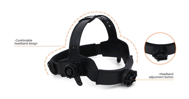 Solar Energy Automatic Changeable Light Electric Welding Protective Helmet with Natural Pattern