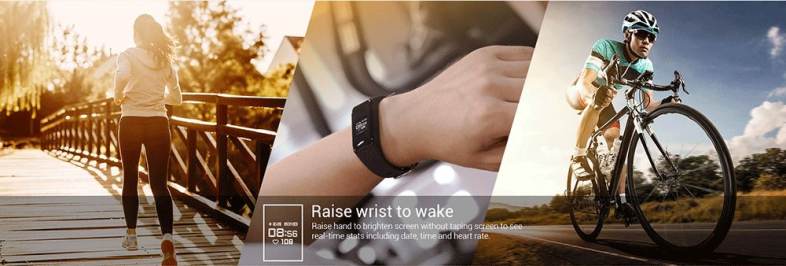 MGCOOL Band 3 Smartband IP68 Waterproof Heart Rate Monitor Sedentary Reminder Calorie Counting Sleep Monitor 