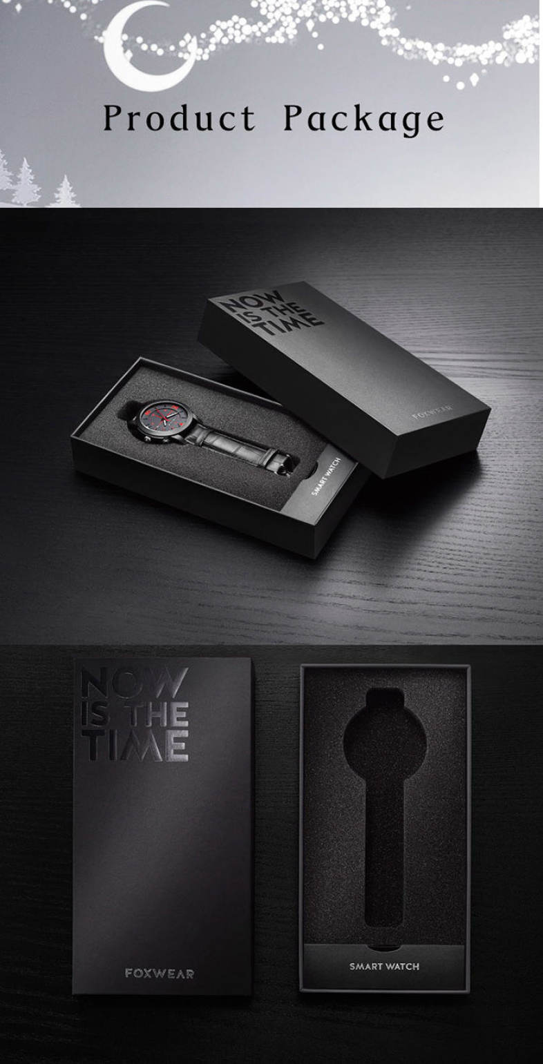 FOXWEAR FOX8 Smartwatch 16GB RAM Night Vision Compass Flashlight WiFi Video 