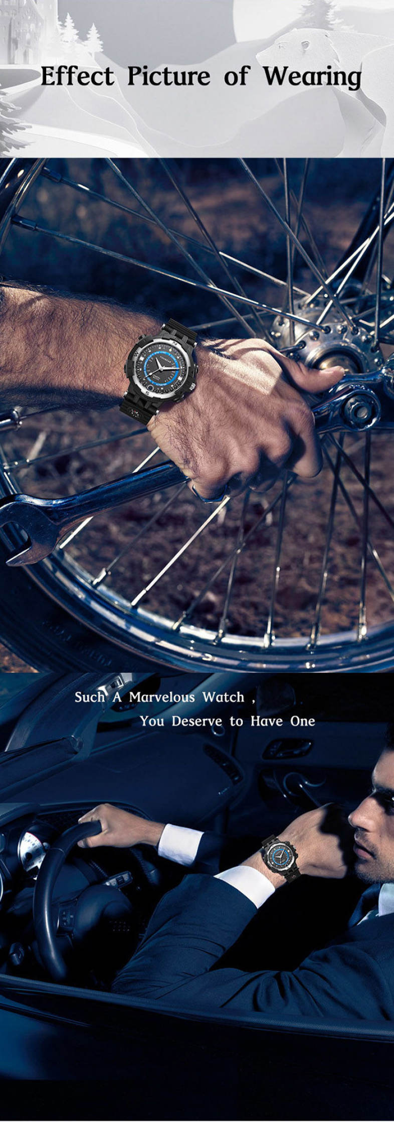 FOXWEAR FOX8 Smartwatch 16GB RAM Night Vision Compass Flashlight WiFi Video 