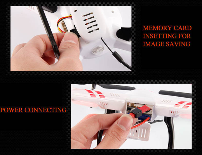 WLtoys V686G 5.8G FPV 2.4GHz 4CH Auto - Pathfinder RC Quadcopter with 2.0MP Camera