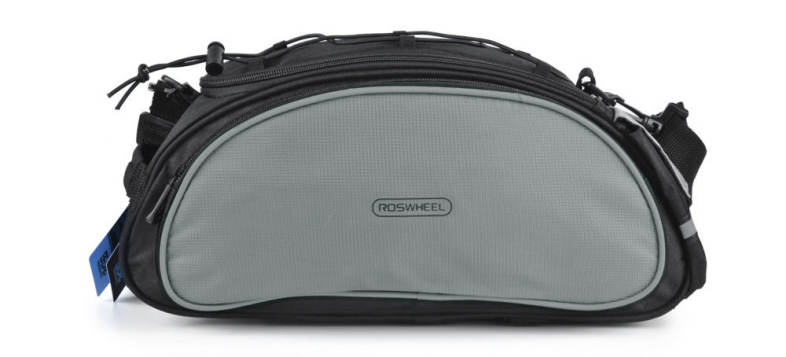 Roswheel 13L Bike Rear Rack Bag Bicycle Shelf Pocket Shoulder Pack Riding Cycling Supplies